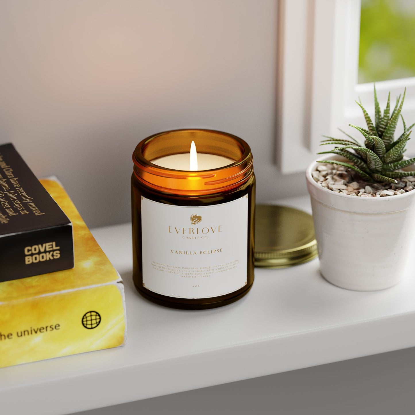 Everlove Candle Co. Vanilla Eclipse 4oz & 9oz | Cozy Home Fragrance