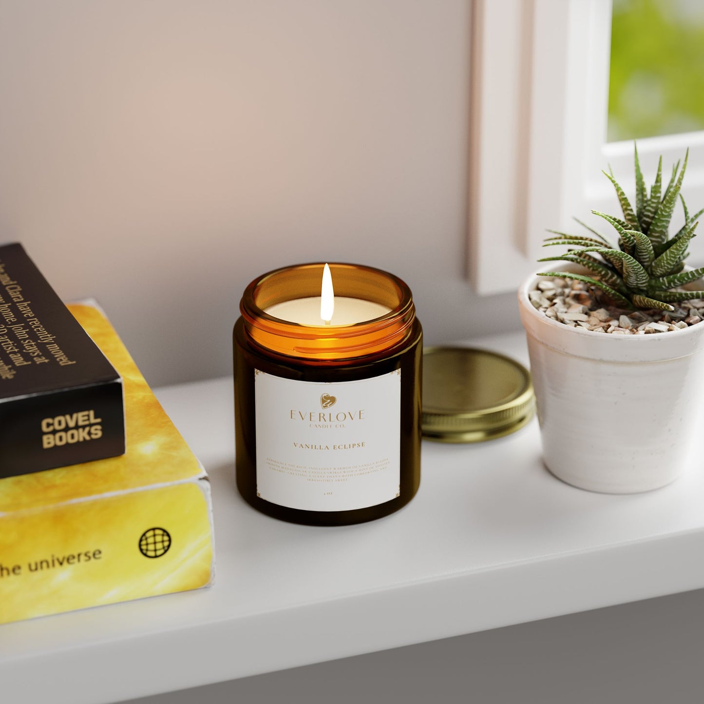 Everlove Candle Co. Vanilla Eclipse 4oz & 9oz | Cozy Home Fragrance