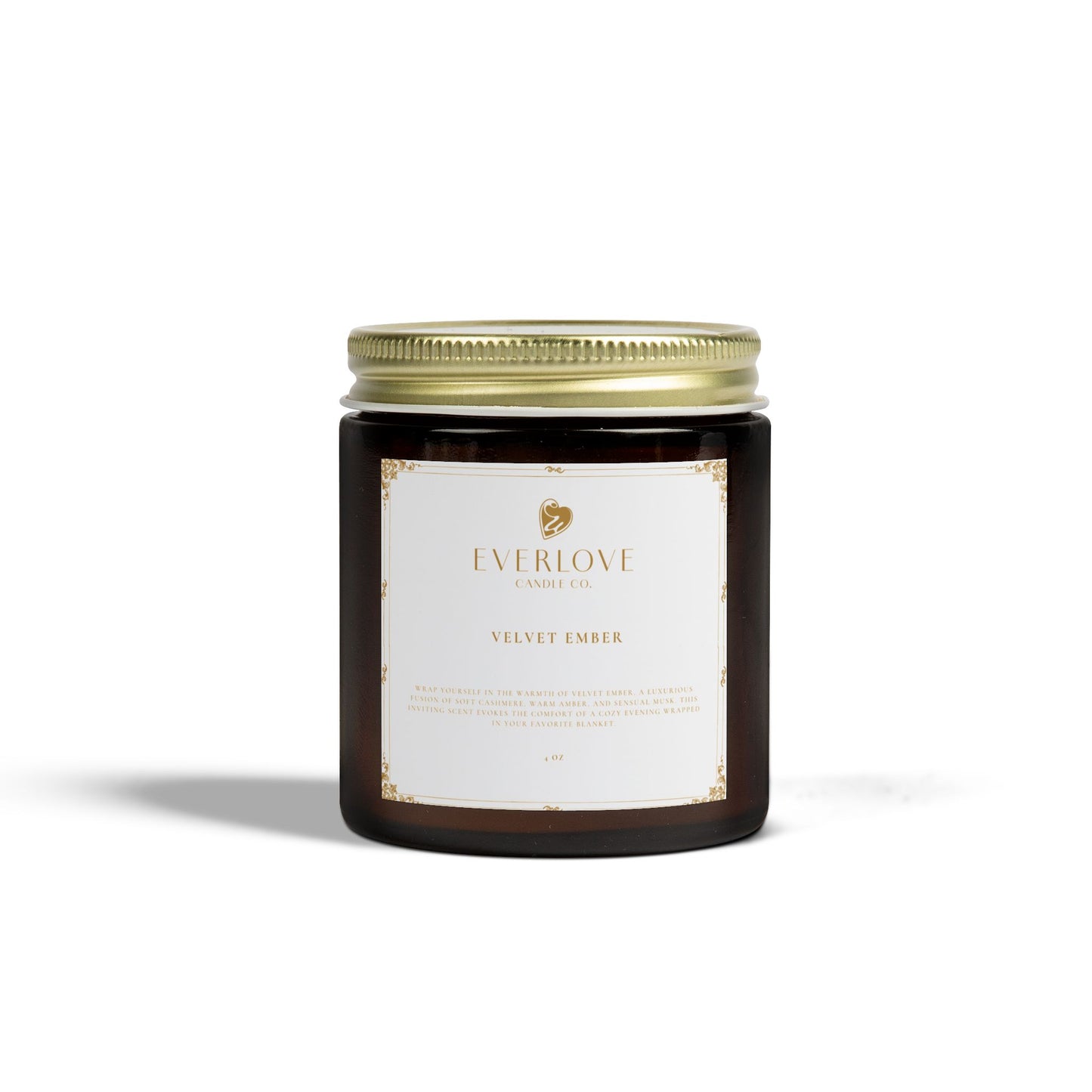 Everlove Candle Co. Velvet Ember 4oz & 9oz | Cozy Home Fragrance